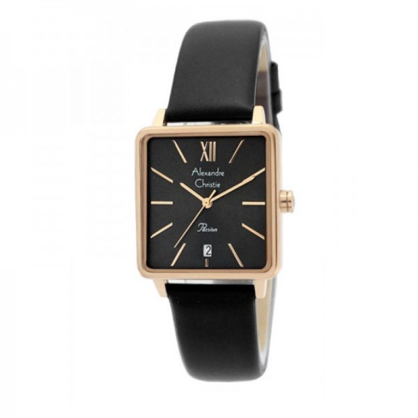 Alexandre Christie AC 2878 Rosegold Black LDLRGBA